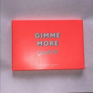 6 piece Colourpop highlighter pallet